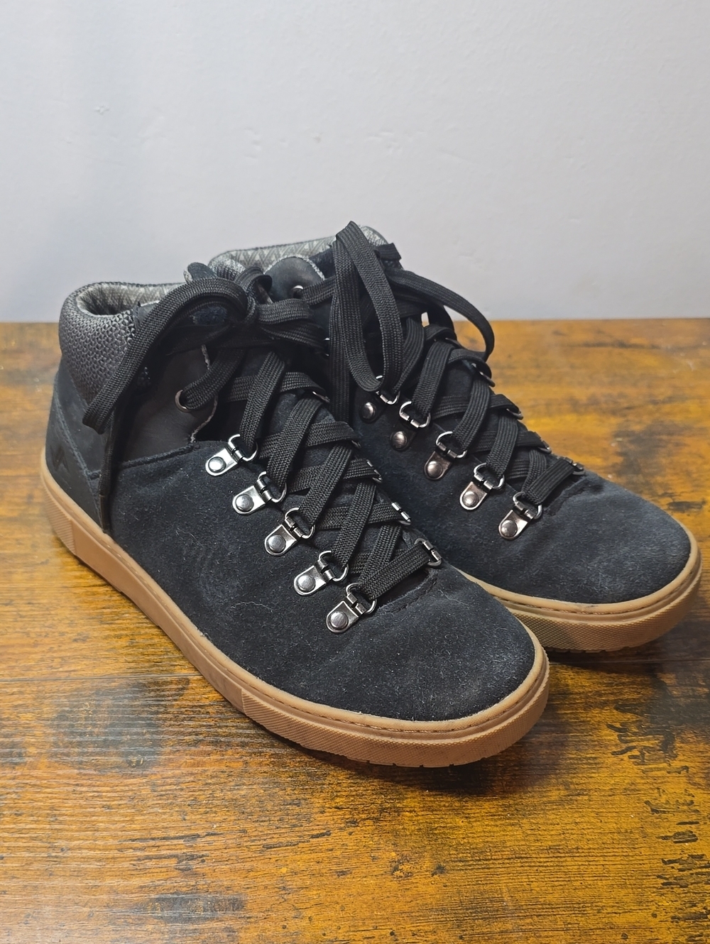Forsake Lucie Mid Waterproof Black Gum Boot WFW19LM4075 Women Size 7.5